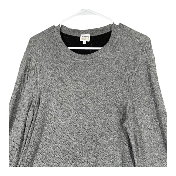 Armani Collezioni Women’s S Small Gray Pullover Top Vintage VTG Y2K Office - Picture 9 of 15